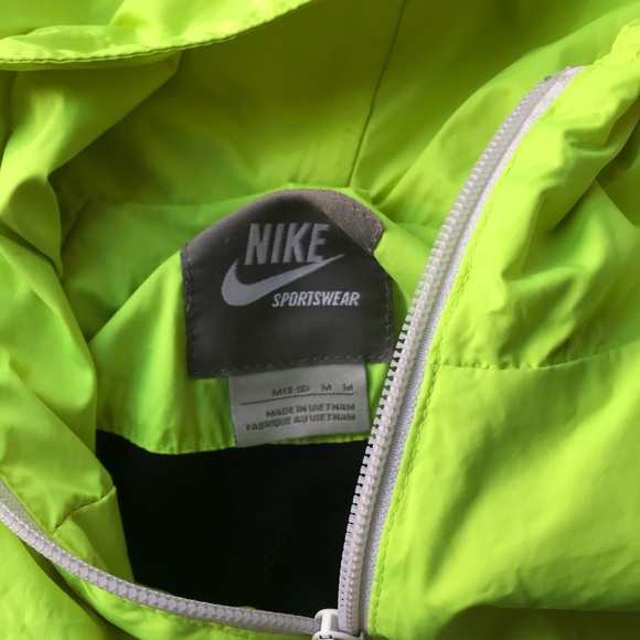 Nike Runner’s jacket yellow and black size M - Picture 2 of 3